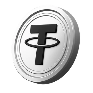 USDT-mynt fra Tether vist i kontoinformasjonsdelen